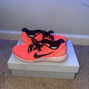 WORN NIKE LUNARGLIDE SNEAKERS